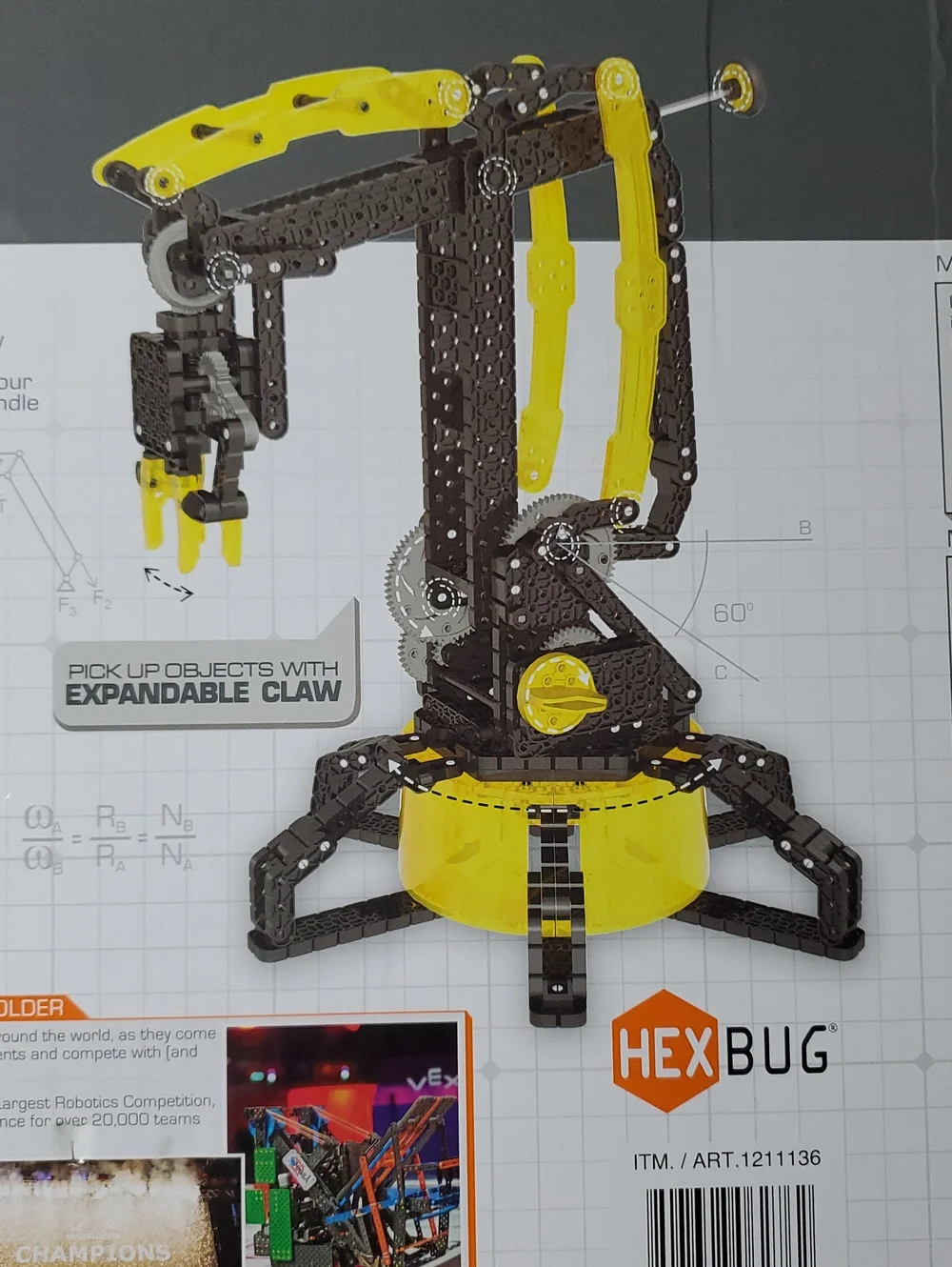 New Hexbug Robotic Arm Construction Kit
